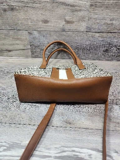 Hermoso bolso bandolera Nautica Centerboard beige marrón blanco Foto 4 de 4