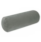 Mf27g Light Grey Soft Microfiber Velvet Bolster CASE Yoga Neck Roll COVER Size