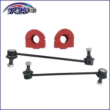 4Pc Front Sway Bar Links + Bushings For 2010-2017 Chevrolet Equinox GMC Terrain