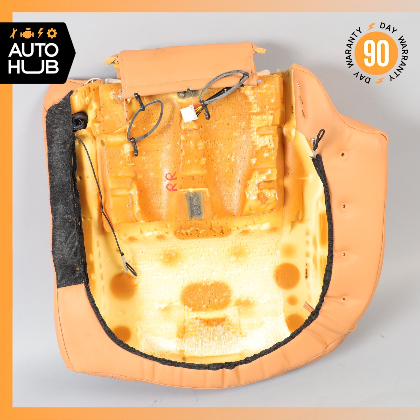 03-08 Maserati Quattroporte M139 Rear Right Side Lower Bottom Seat Cushion OEM