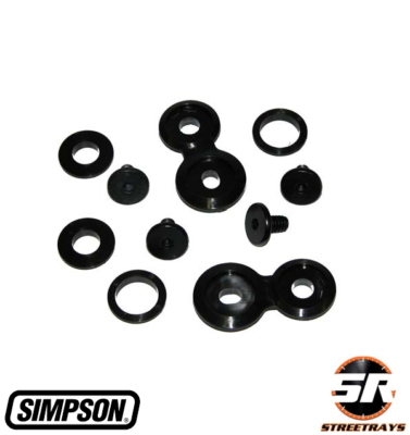 Simpson Motorcycle 99011 Racing Helmet Pivot Kit For 17+ Outlaw Bandit  Helmet