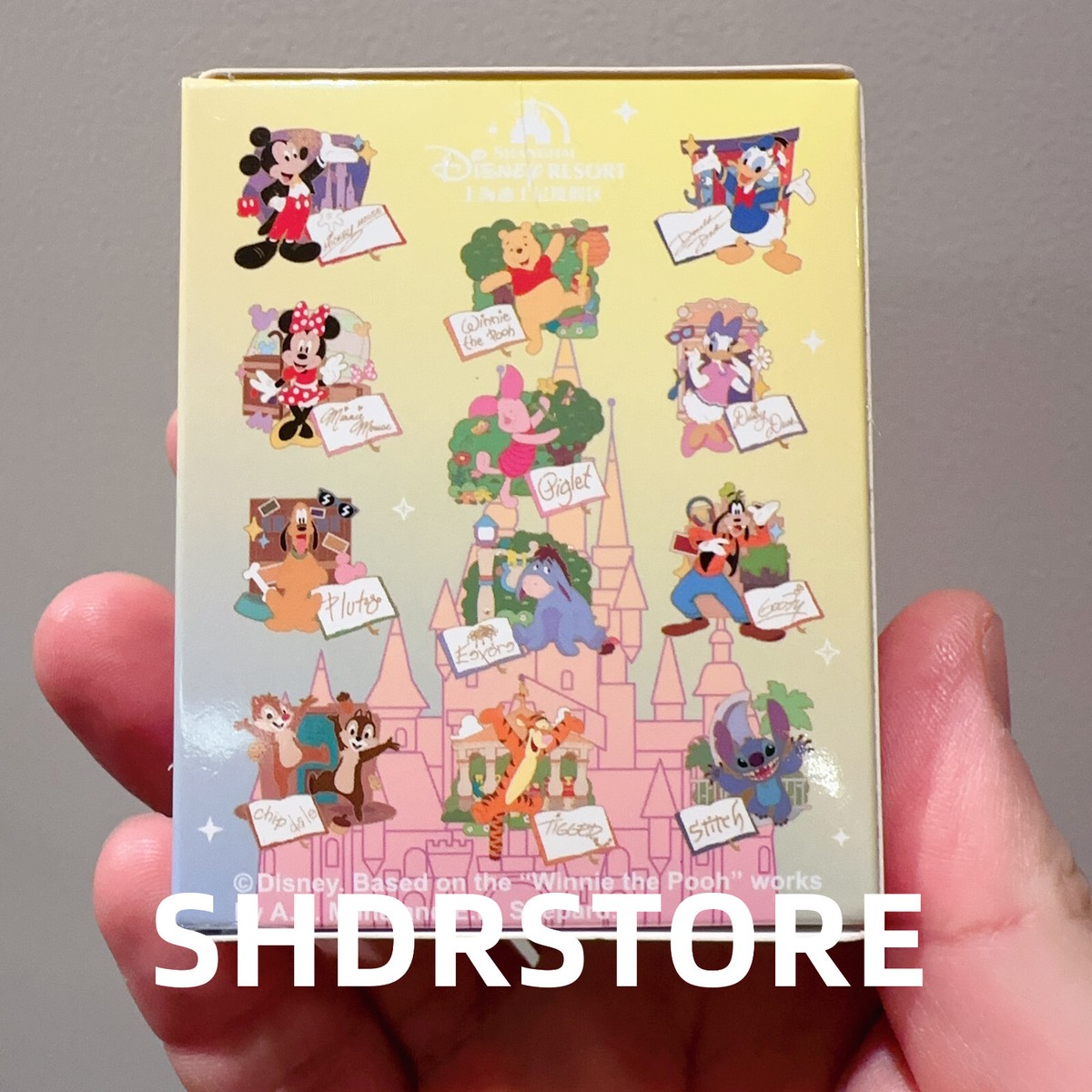 Disney authentic 2025 signature mystery 1 pin box shanghai
