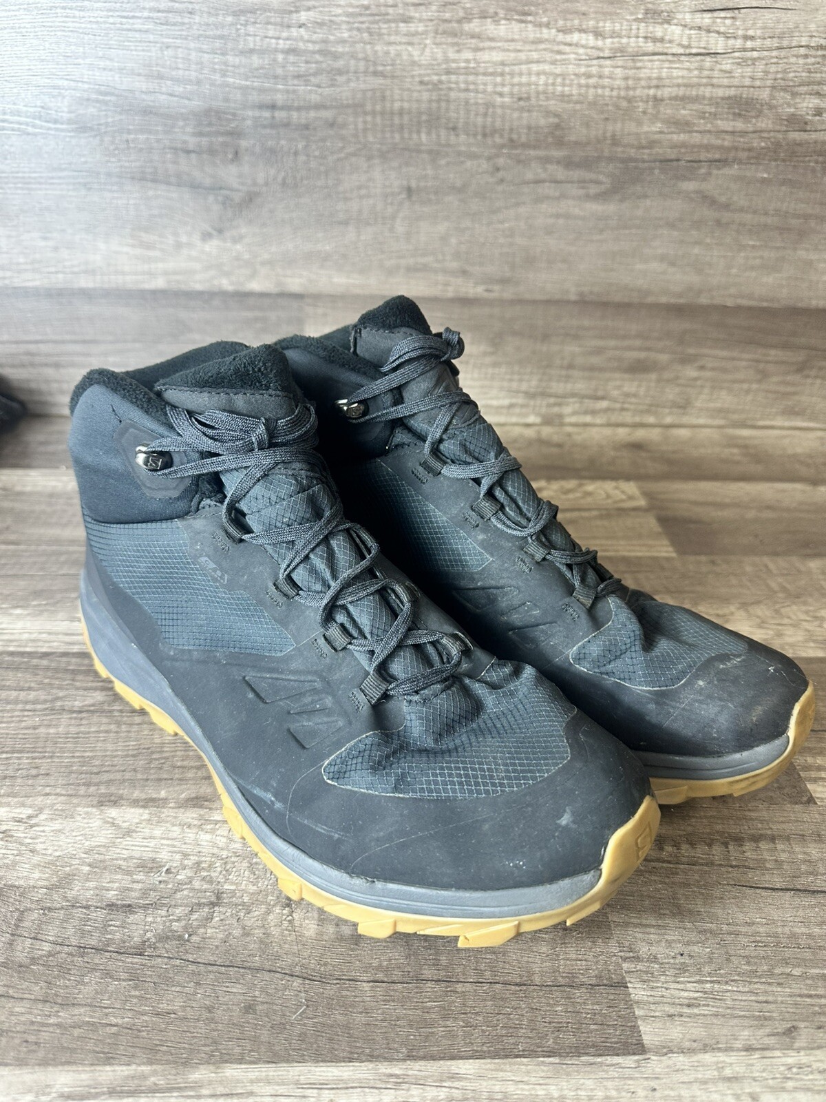 Stivali da trekking impermeabili Salomon Outsnap Climasalomon da uomo taglia 10 5 Contagrip