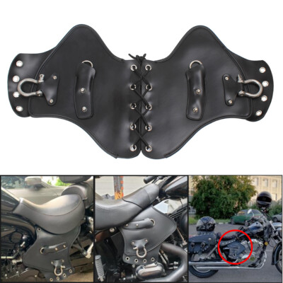 Motorcycle Saddle Thigh Heat Shield Deflectors For Harley Softail Touring  FLHT | eBay