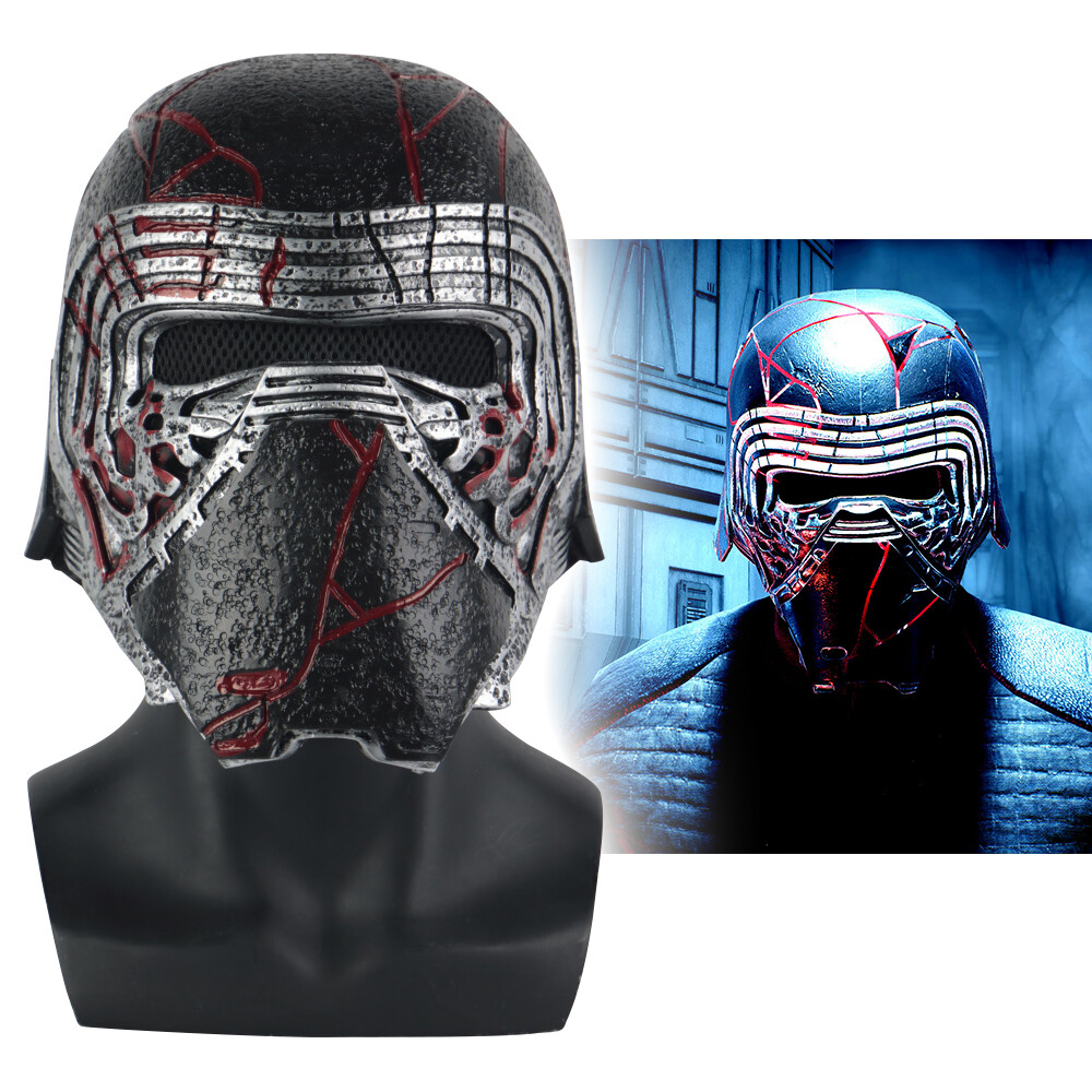 New Kylo Ren Helmet Cosplay Star Wars 9 The Rise of Skywalker Mask