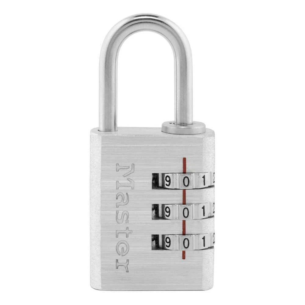 Number clearance combination lock