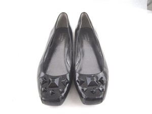 Simply-Vera-Wang-9-5M-Sundew-black-ballet-bejeweled-womens-ladies-patent-flats