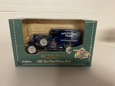 Ertl Anheuser Busch Yeast 1932 Ford Panel Delivery Truck Bank-1/25-New