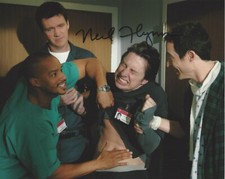NEIL FLYNN SIGNED AUTHENTIC 'SCRUBS' JANITOR 8x10 PHOTO w/COA TV SHOW ACTOR