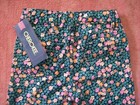 NWT Cherokee Girls Floral Print Skinny Cropped Pants Adjustable Waist Size 4 — photo 6