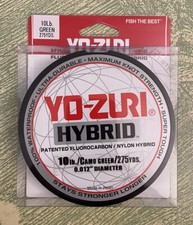 Yo-Zuri 10lb Camo Green 275yd Hybrid Fluorocarbon Fishing Line