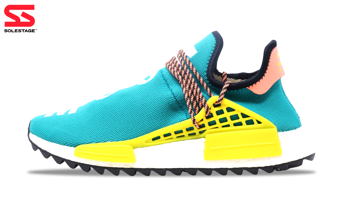 Adidas NMD Human Race Trail‎ x Pharrell Sun Glow Men\'s  Shoes AC7188 Size 9 Adidas NMD Human Race Trail Pharrell Williams Sun Glow Hu  main image 2