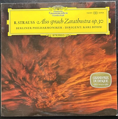 R. Strauss Berliner Philharmoniker Original 1971 Vinyl LP Record (VG) 136001