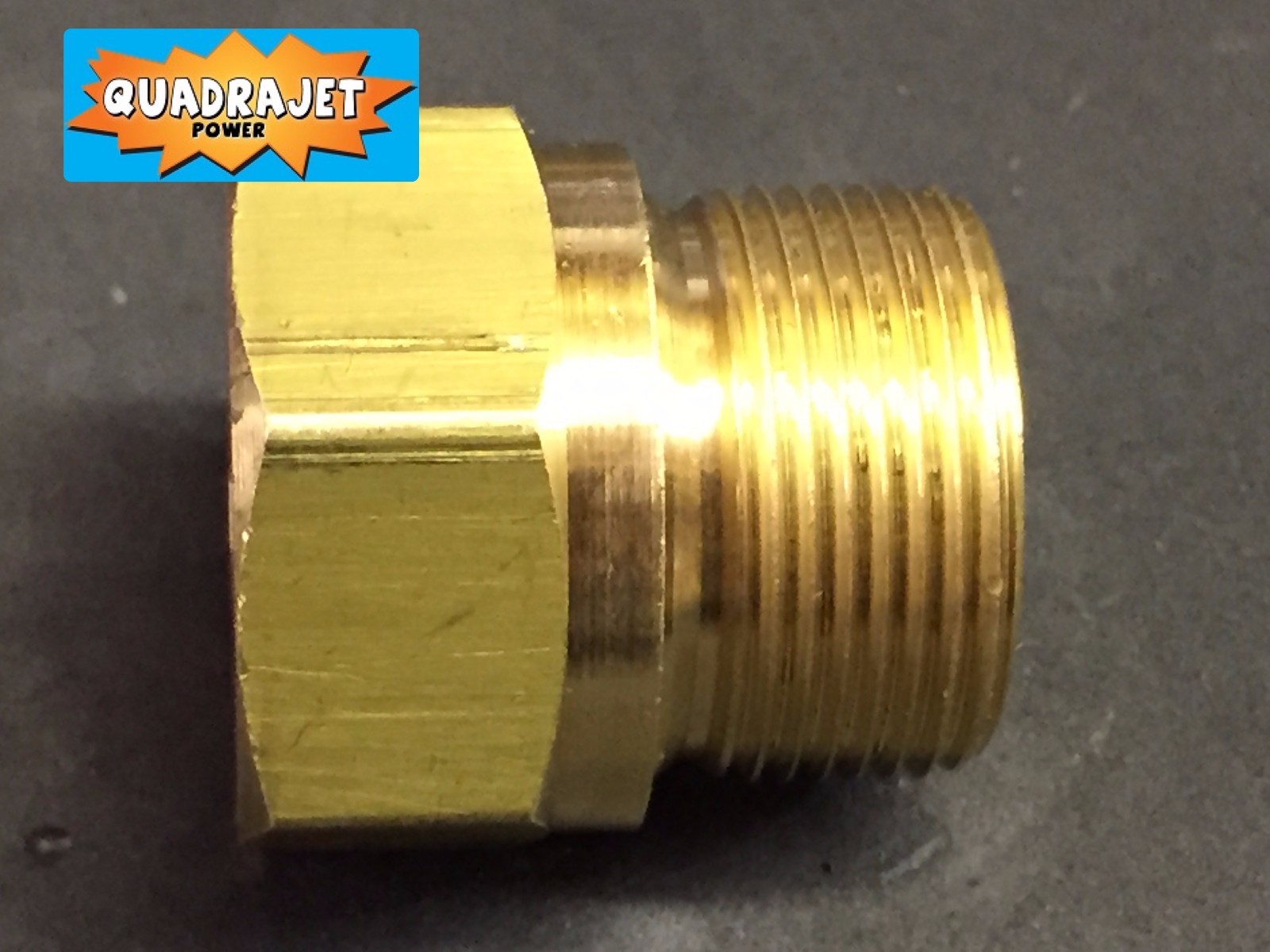 Quadrajet Fuel filter Housing, 7/8" x 20 threads, Early style, New eBay