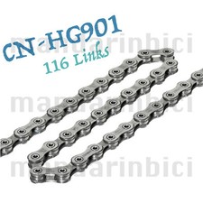 Shimano XTR Dura Ace CN-HG901 11 Spd Chain 116 Links w/Pin Link SIL-TEC