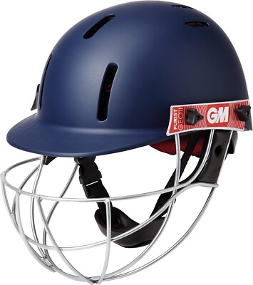 Gunn & Moore Purist GEO II Navy Senior Large Cricket Helm - Stahlgrill