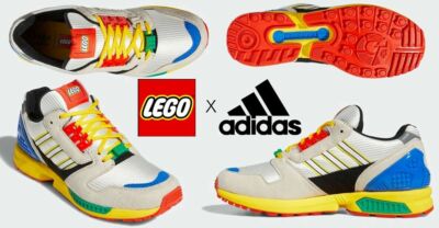 ADIDAS ZX 8000 LEGO EUR 42 UK 8 US 8 1/2 LIMITED EDITION SCHUHE SNEAKERS SET 