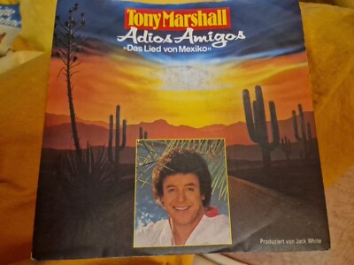 Adios Amigos - Tony Marshall - Single 7'' Vinyl 189/07