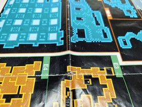 Final Fantasy 1990 Nintendo NES Dungeon Maps / Item Chart NES-FF-USA(A)