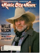 Music City News Magazine September 1988 Willie Nelson Marie Osmond Ray Stevens