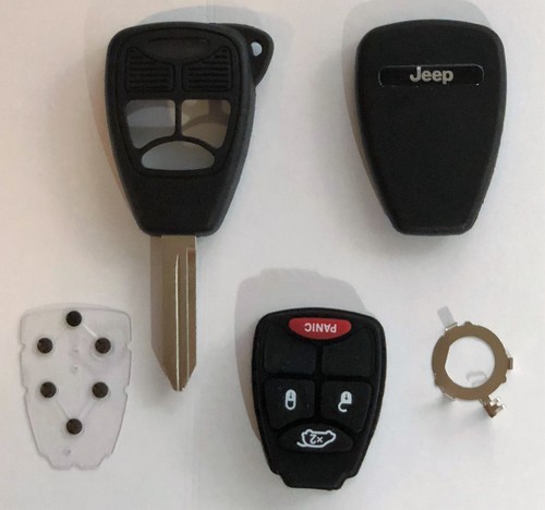 X2 4-Button Remote Head Key Shell Case  For JEEP OHT M3N Top Quality USA Seller - Bild 2 von 4