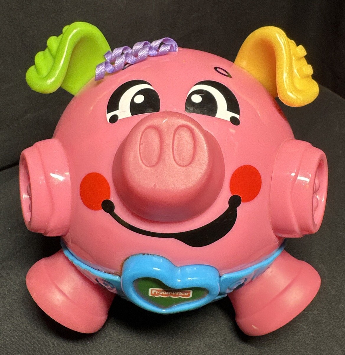 Fisher Price Musical BUMBLE Ball Pig Baby Toy Working | eBay
