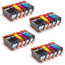 24 PK New Ink Set  Chip for PGI-225 CLI-226 Canon Pixma MG6120 MG6220 MG8120