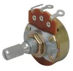 RV24AF-10-15F-B10K  Potentiometers Linear D-Shaft 10K Rotary Metal	 :RoHS
