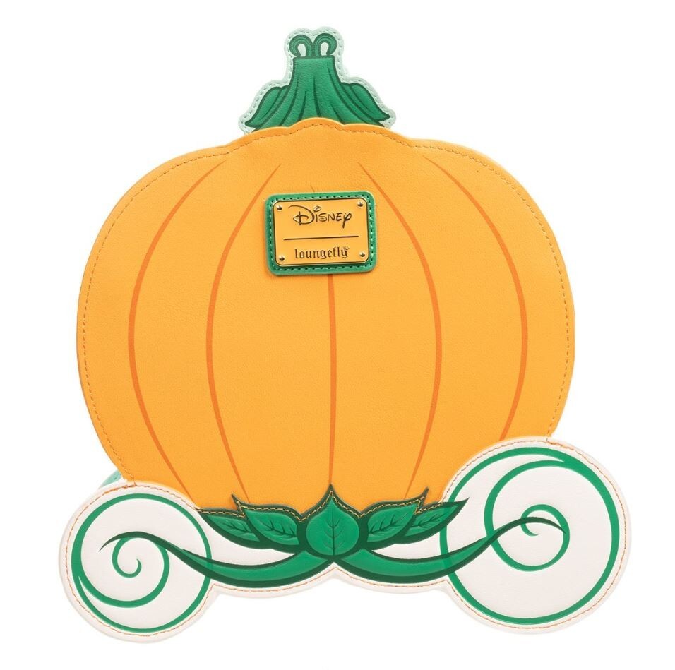 Loungefly Disney Cinderella Reversible Pumpkin Carriage Crossbody