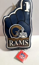Los Angeles Rams #1 Hand Suction Cup Hanger With Tags