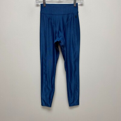 #ad Good American Womens Blue High Waisted Stretch Pull On Skinny Ankle Leggings S $16.17