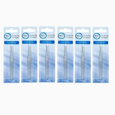 Signature Care Square Tip Tweezers - 6 PACK