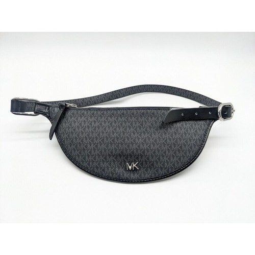 Bolso Cinturón Michael Michael Kors Reversible Cuero Negro - Imagen 2 de 6