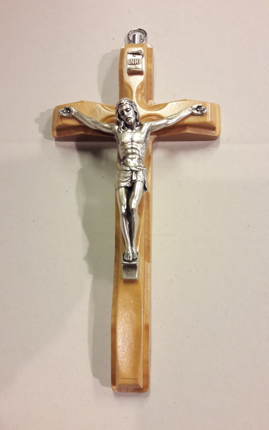 Crocifisso In Legno Vintage Con San Giuda – Fratelli Bonella, Made In Italy 28x40cm - 4