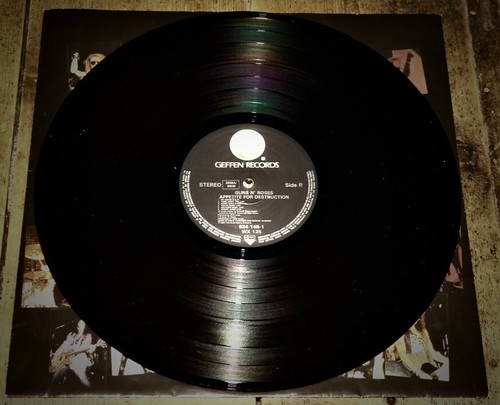 GUNS N ROSES ~ APPETITE FOR DESTRUCTION ~ UK EU UNCENSORED ROBOT LP 1ST PRESS - Picture 4 of 8