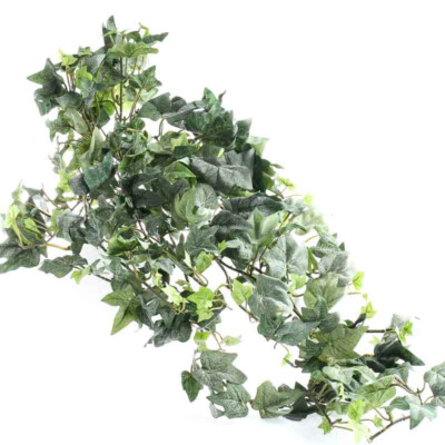 Set of 2 Lightly Flocked 21-1/2'' Artificial Variegated Greenery Bushes