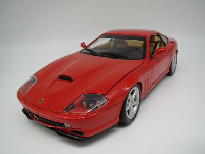 Hot Wheels/Mattel Ferrari 550 Maranello (rot) 1:18 ohne Verpackung