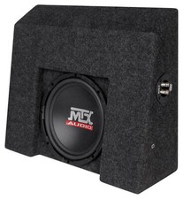 Mtx Loaded 10" Subwoofer Sub For 2007-16 Chevrolet Silverado/gmc Sierra Crew Cab