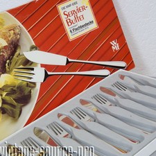 Elegant WMF Cromargan cutlery fish cutlery 12 pieces for 6 people in original...