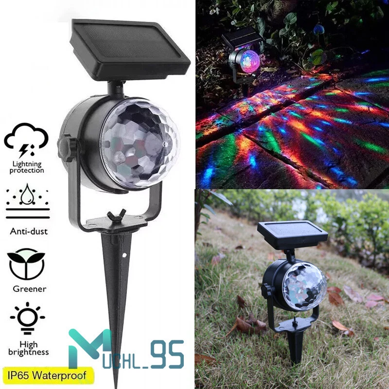 luces de navidad solar Luces de proyector LED láser Lámpara navideña Decoración - Image 4 of 4