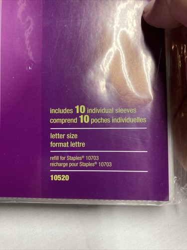  Pack Of Two Clear Pocket Dividers And refill sleeves factory sealed - Picture 13 of 15