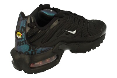 Nike Air Max TN Plus Just Do iT Pack BG UK 3 EU35.5 Black Metallic Silver |  eBay UK