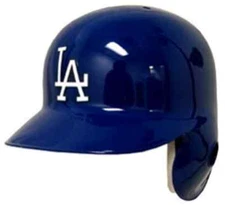 TWO LA DODGERS BASEBALL HELMET VINYL STICKER DECAL BATTING HELMET DECAL