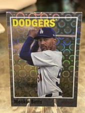 2024 Topps Archives Mookie Betts Los Angeles Short Print Refractor Dodgers #111