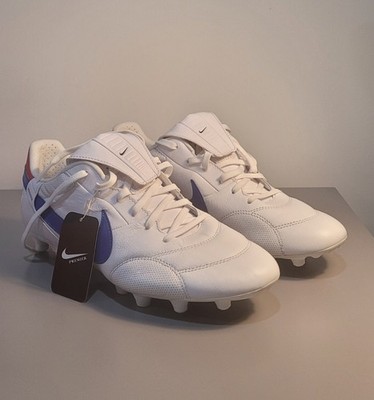 Nike Premier 3 Soccer Men's Red White & Blue Size US 9.5 Kangaroo Leather NIB