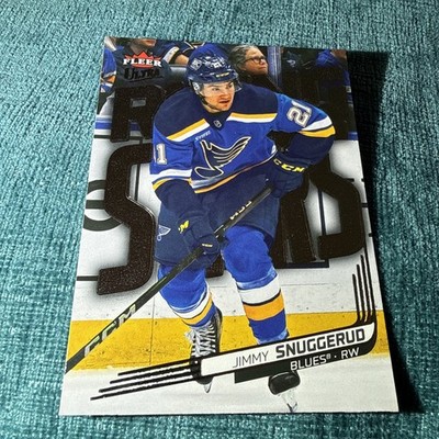 2025-26 Upper Deck Fleer Ultra #RS8 -Jimmy Snuggerud  - Rising Stars - St. Louis