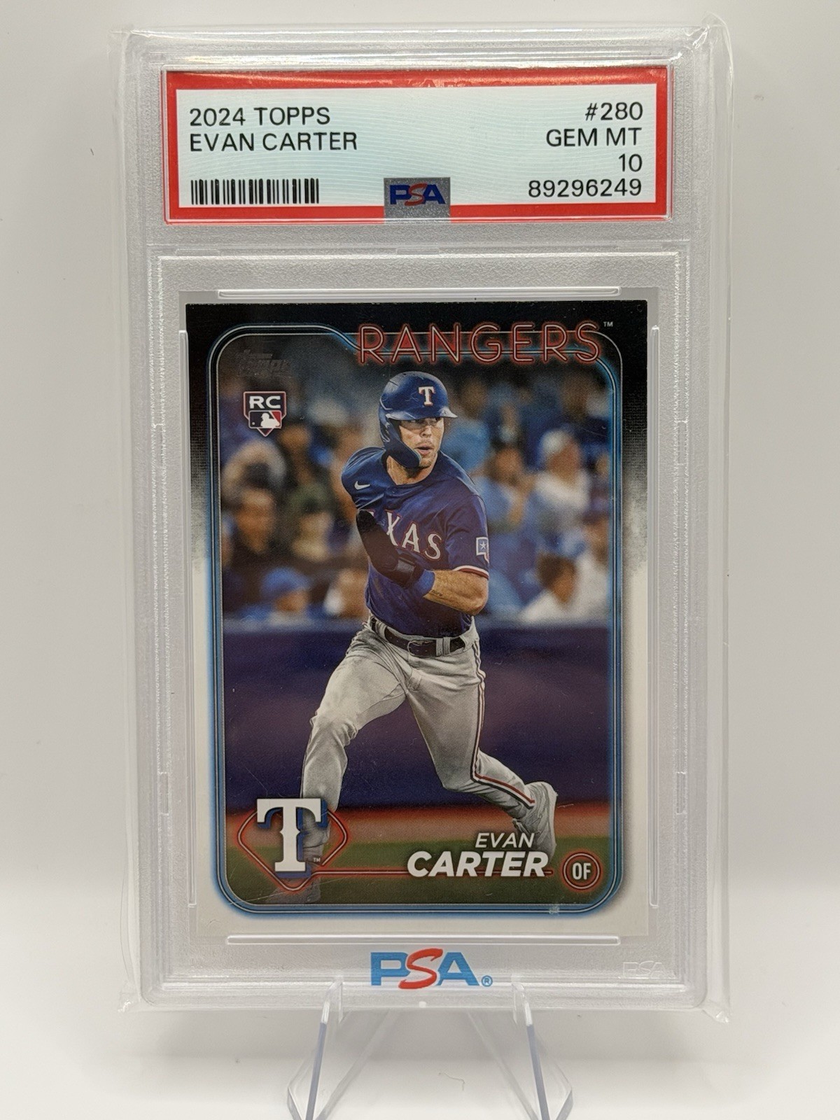 2024 Topps Series 1 - Evan Carter #280 (RC)