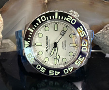 ARAGON A482wht Divemaster 4 EVO 43mm White Au...