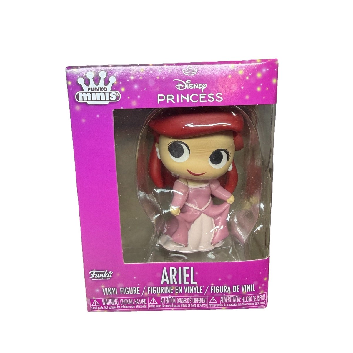 Funko Minis Disney Princess Figures Set x6 Cinderella Mulan Ariel