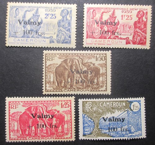 WORLDWIDE Stamp Collection Lot 35 * Mint VFOGNHH Cat $305 Cameroun B21 Somalia + - 第 3/13 張圖片